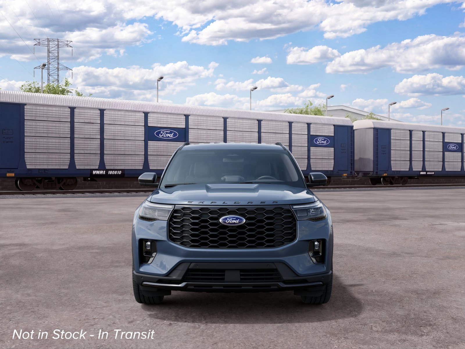 New 2027 Vapor Blue Metallic Ford ST-Line image 3
