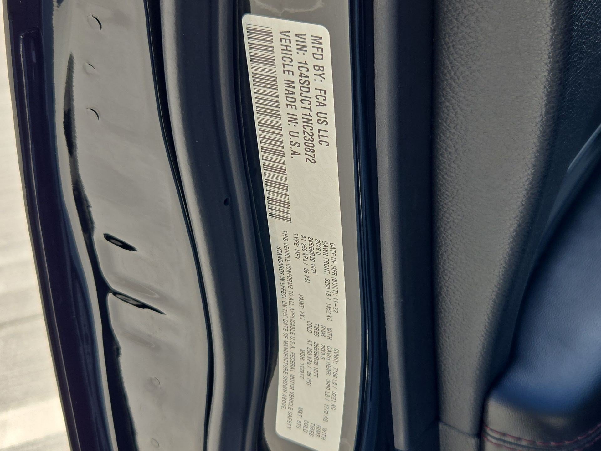 Used 2022 DB Black Clearcoat Dodge R/T image 34