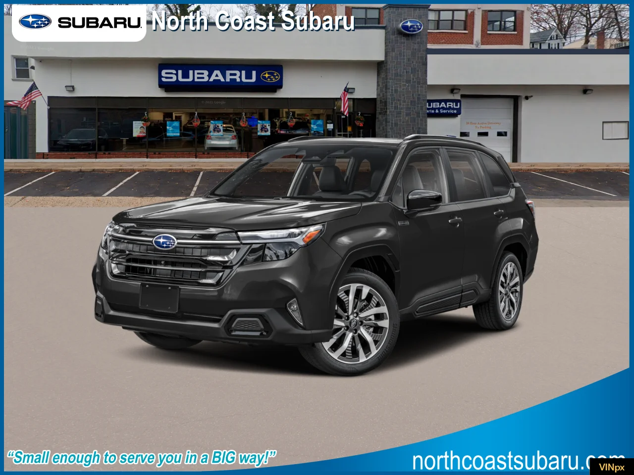 New 2026 CRYSTAL BLACK SILICA Subaru Touring Hybrid image 1