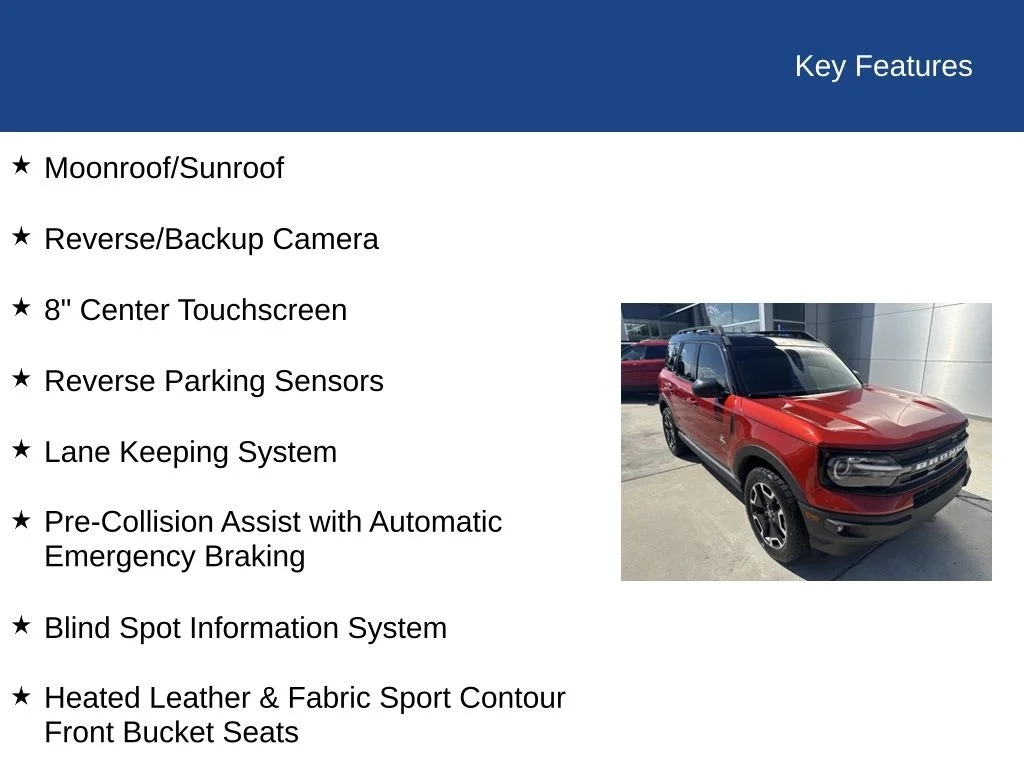 Used 2023 Hot Pepper Red Tinted Clearcoat Ford Outer Banks image 35