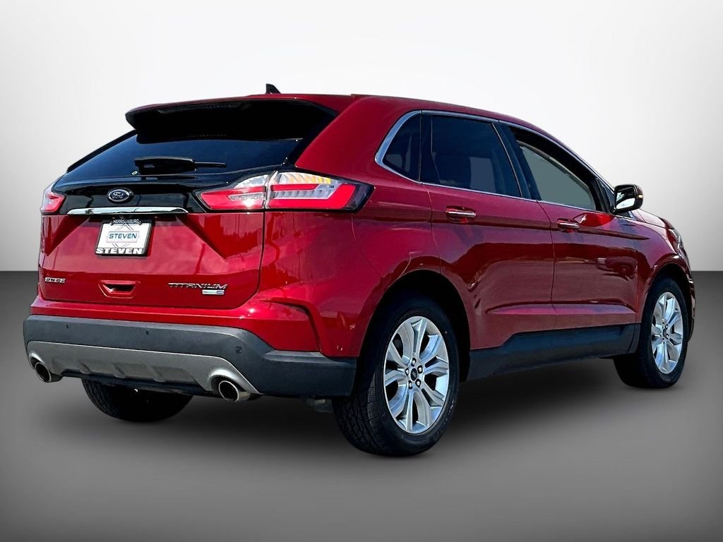 Used 2020 Red Ford Titanium image 6