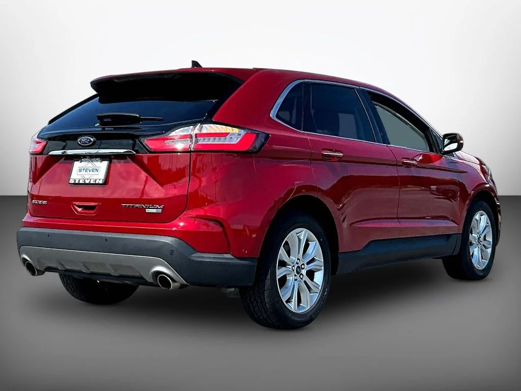 Used 2020 Red Ford Titanium image 6