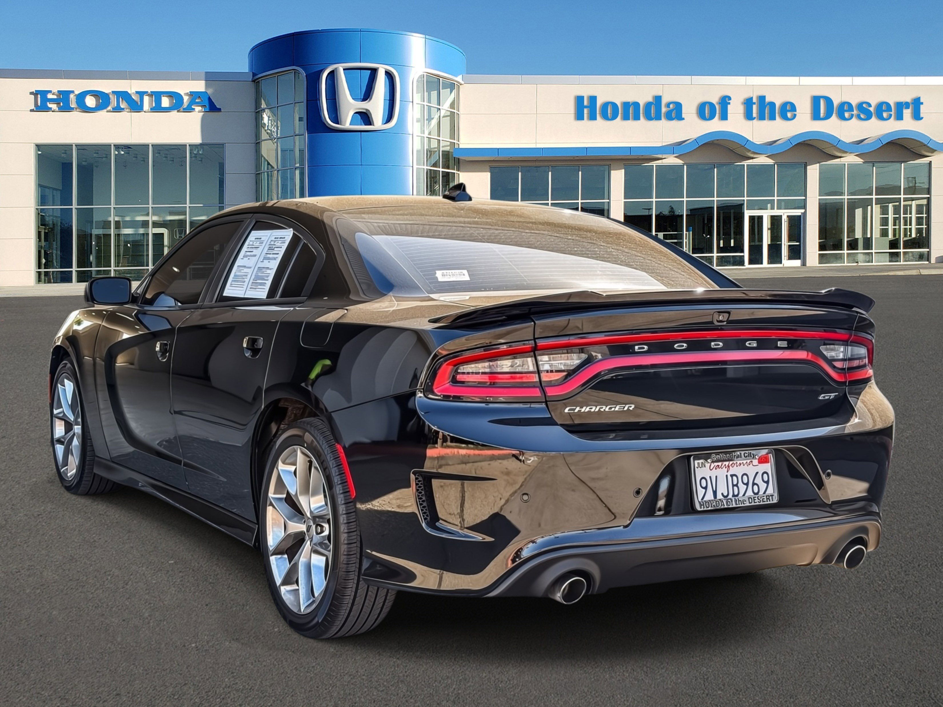 Used 2023 Pitch Black Clearcoat Dodge GT image 4