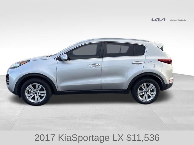 Used 2017 Sparkling Silver Kia LX image 5
