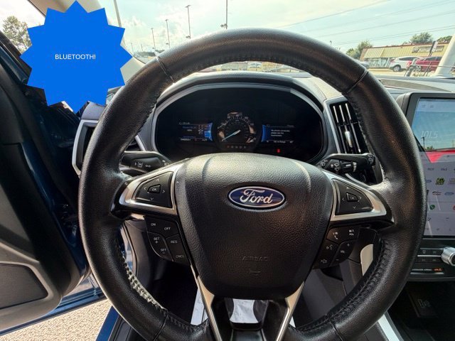Certified Used 2024 Atlas Blue Metallic Ford SEL image 15