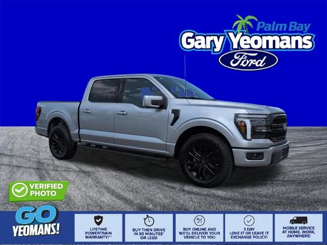 New 2026 Iconic Silver Metallic Ford Lariat® image 1