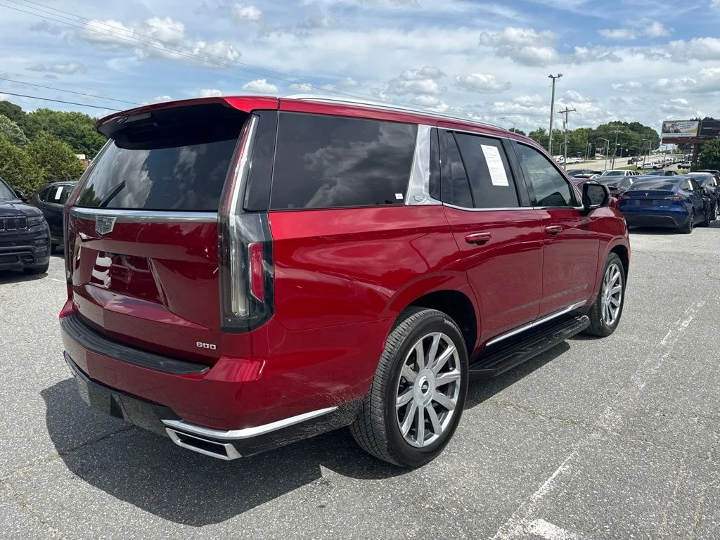 Used 2021 Red Cadillac Premium Luxury Platinum image 3