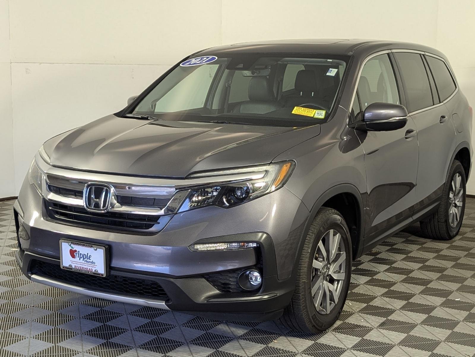 Used 2021 Modern Steel Metallic Honda EX-L image 3