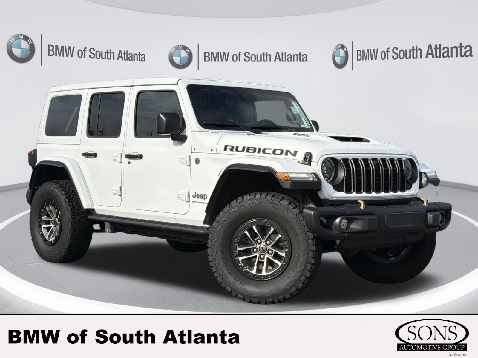 Used 2024 Bright White Clearcoat Jeep Rubicon 392 image 1