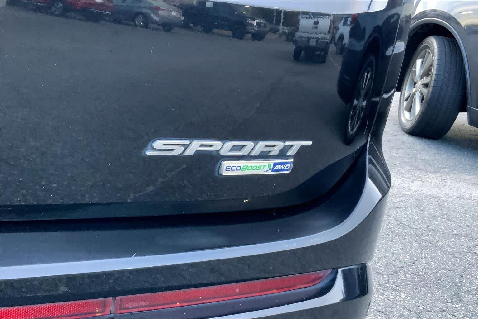 Used 2017 Shadow Black Ford Sport image 8