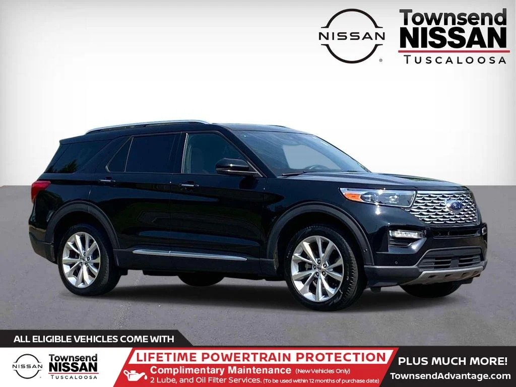 Used 2023 Agate Black Metallic Ford Platinum image 1
