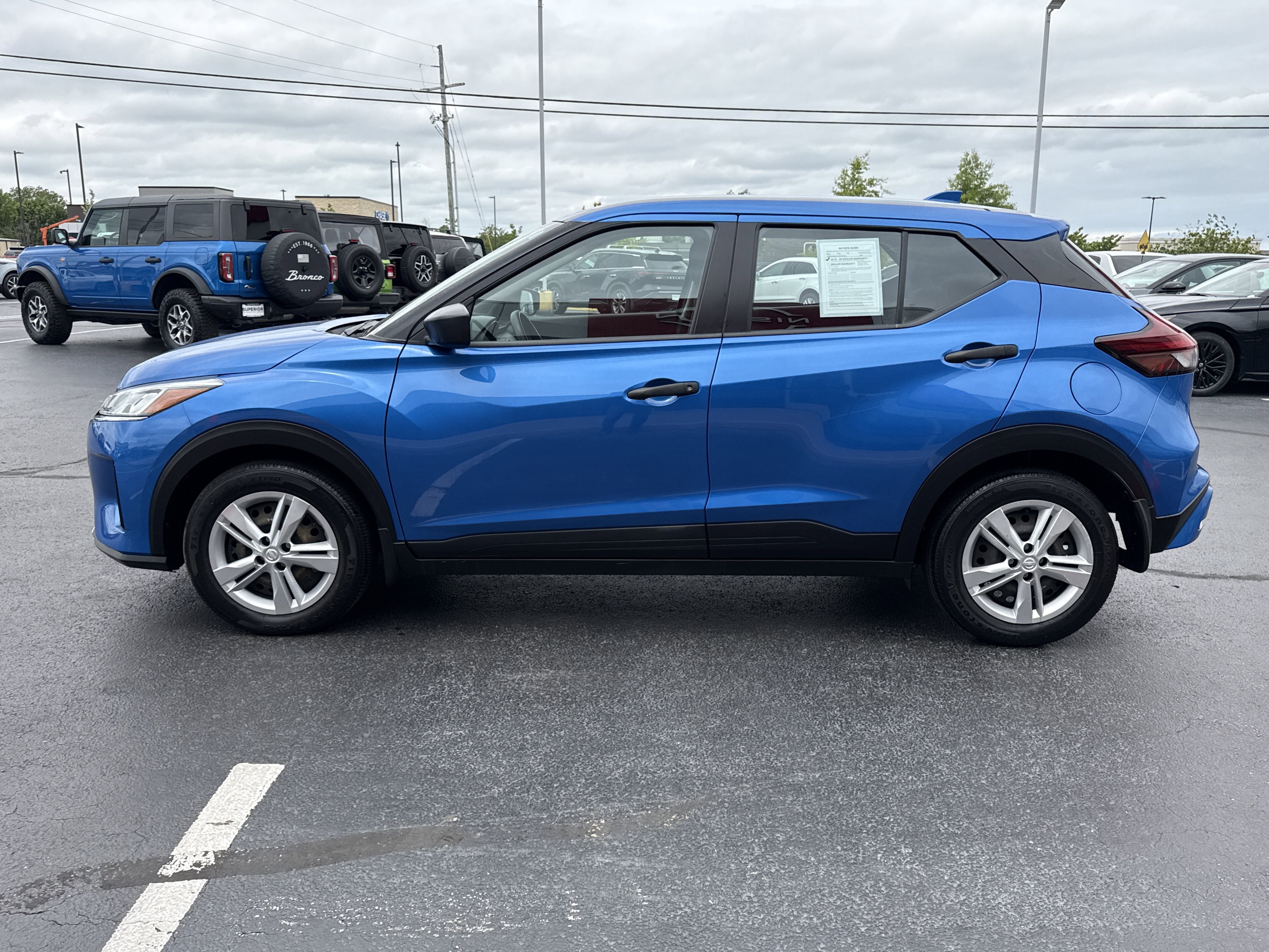 Certified Used 2024 Electric Blue Metallic Nissan S image 10