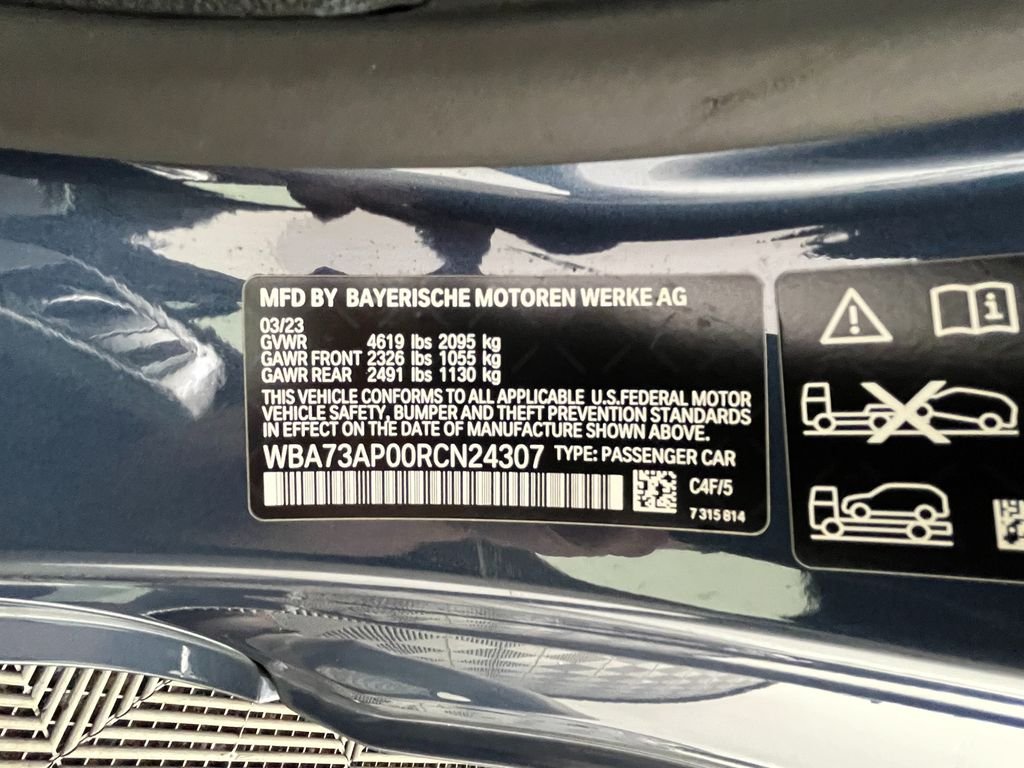 Used 2024 Blue BMW 430i xDrive image 22