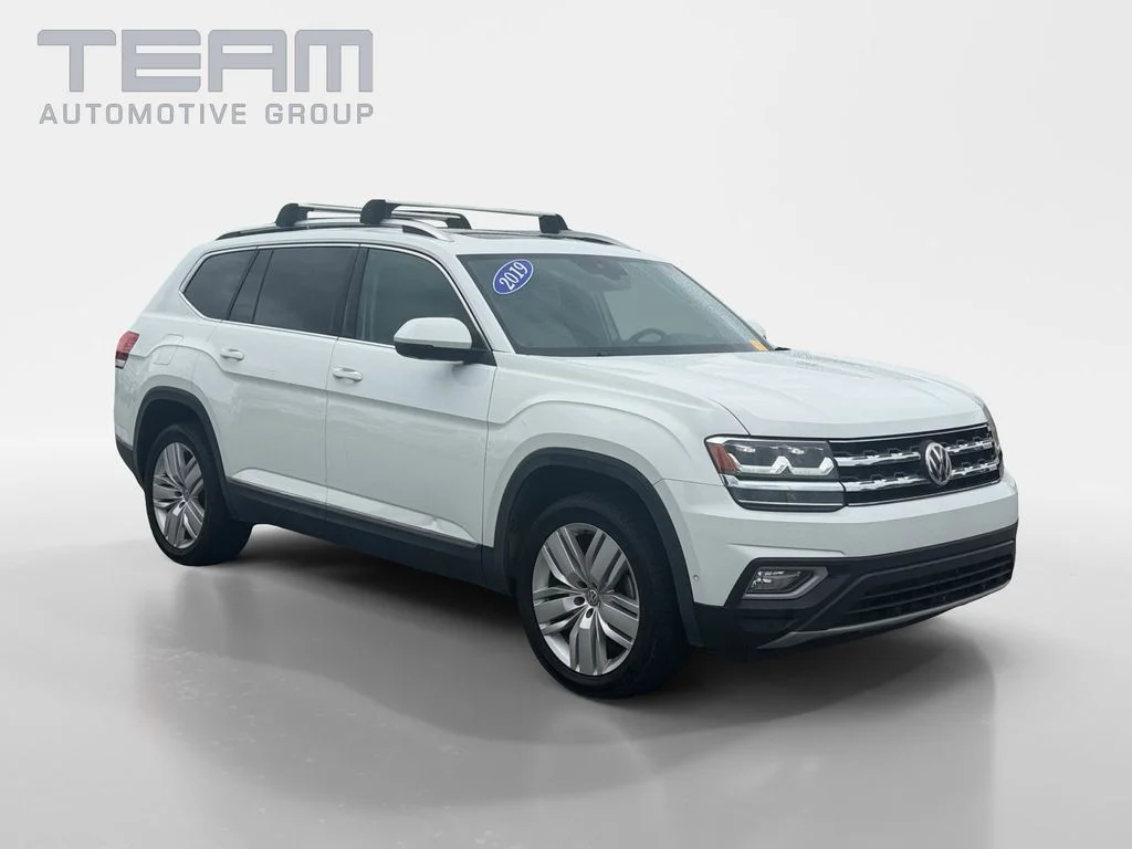 Used 2019 White Volkswagen SEL Premium image 1