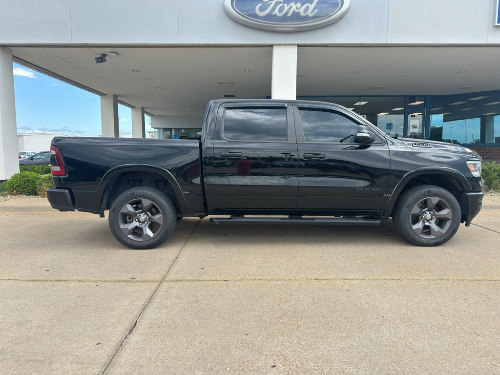 Used 2020 Diamond Black Crystal Pearl Ram Big Horn image 7