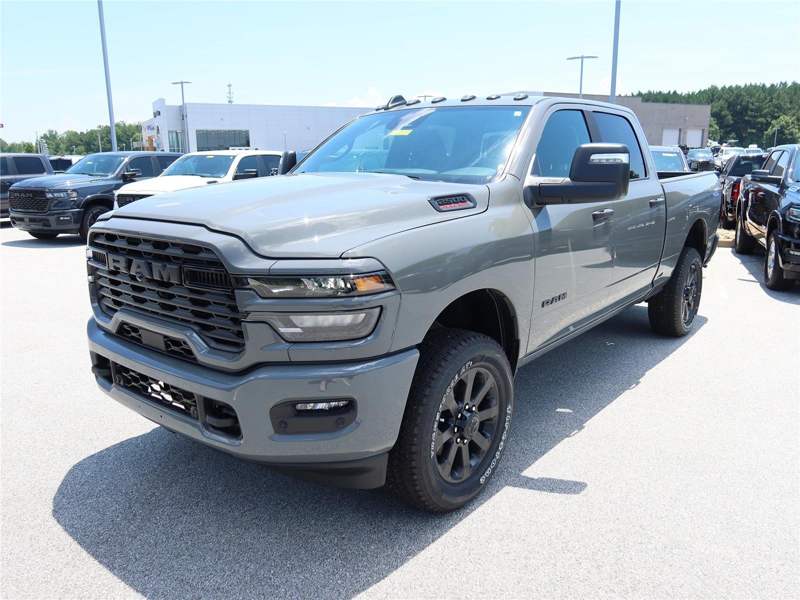 New 2026 Ceramic Gray Clearcoat RAM Big Horn image 3