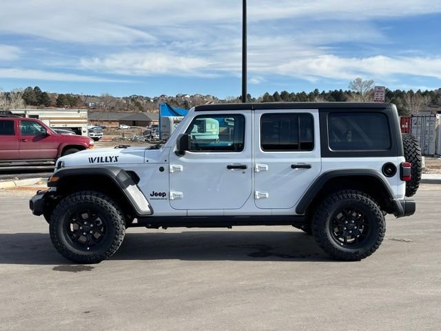 New 2026 Bright White Clear-Coat Exterior Paint Jeep Willys image 3