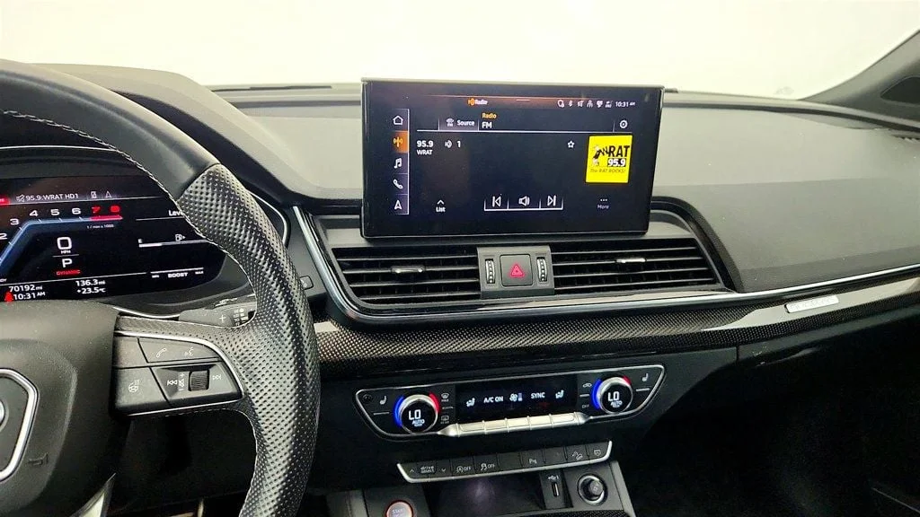 Used 2021 Glacier White Metallic Audi Premium Plus 3.0 TFSI quattro w/ Nav & B&O 3D Audio image 19