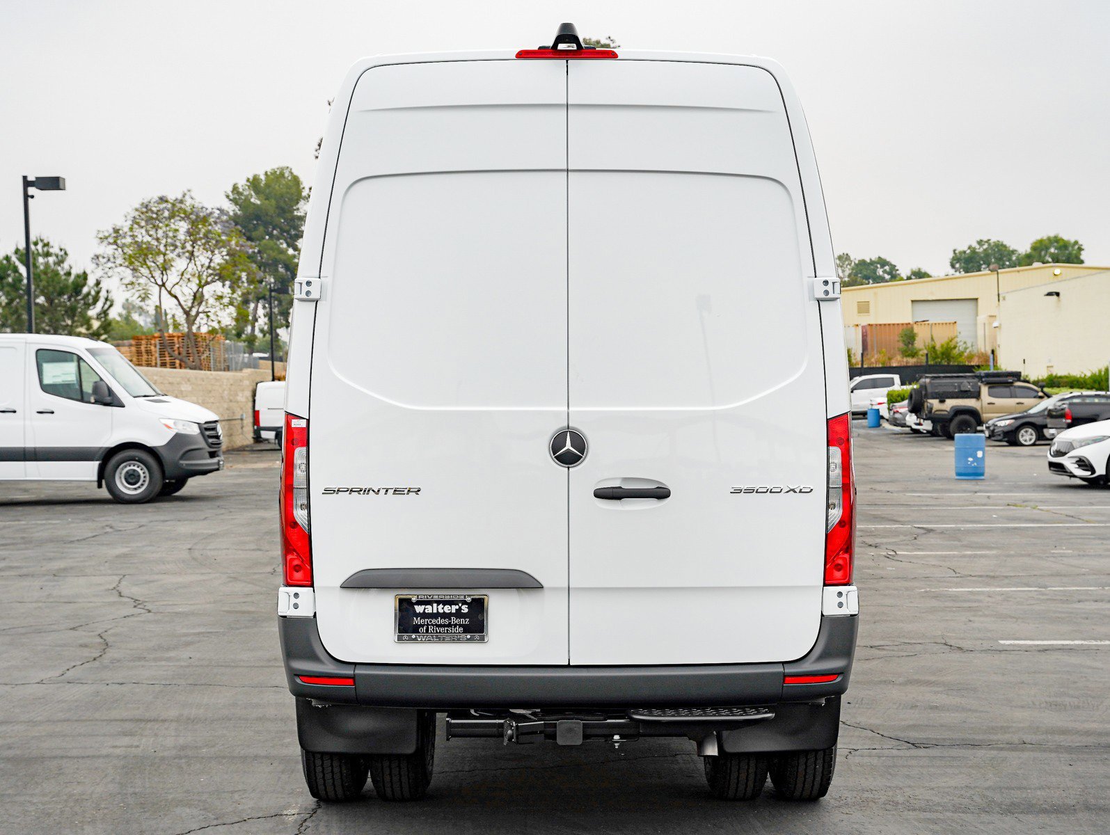 New 2026 Arctic White Mercedes-Benz 3500XD High Roof I4 Diesel HO 144 RWD image 5