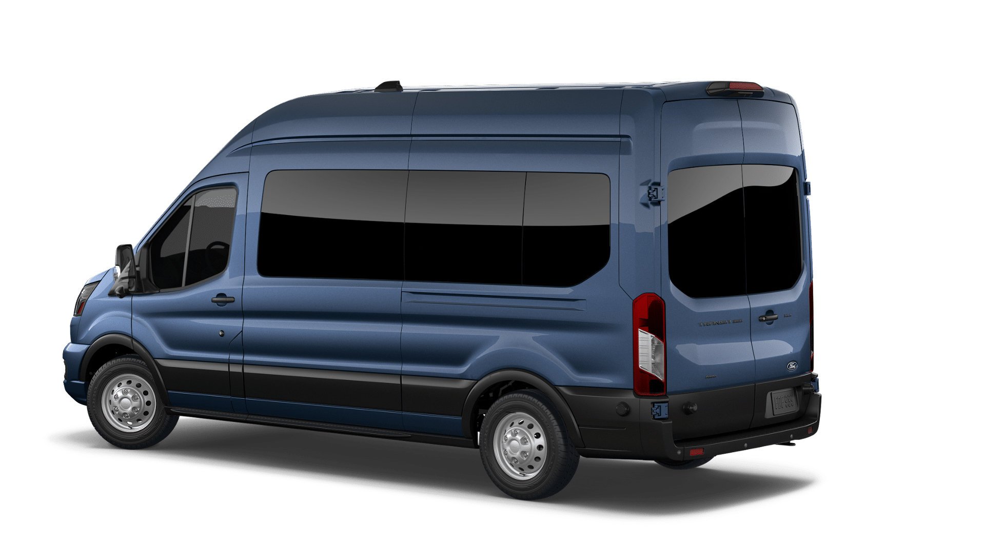 New 2026 Blue Metallic Ford Passenger Van XLT image 2