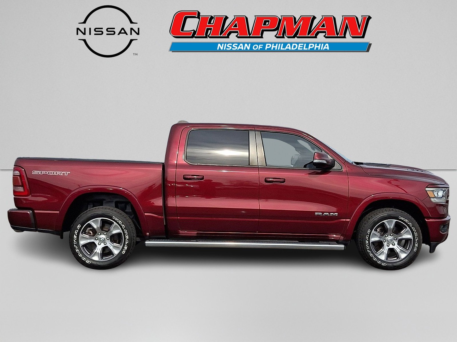Used 2020 Delmonico Red Pearlcoat Ram Laramie image 7
