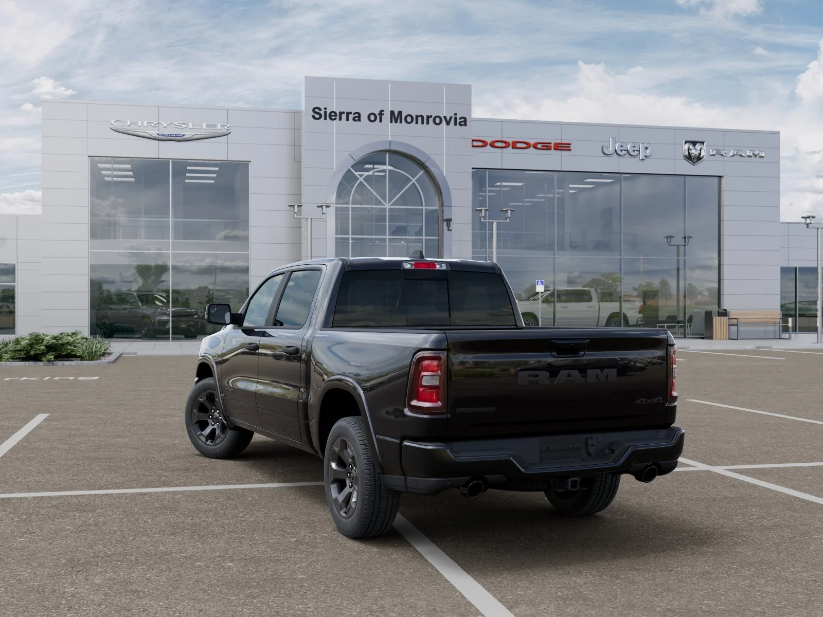 New 2026 Diamond Black Crystal Pearlcoat RAM Big Horn/Lone Star image 29