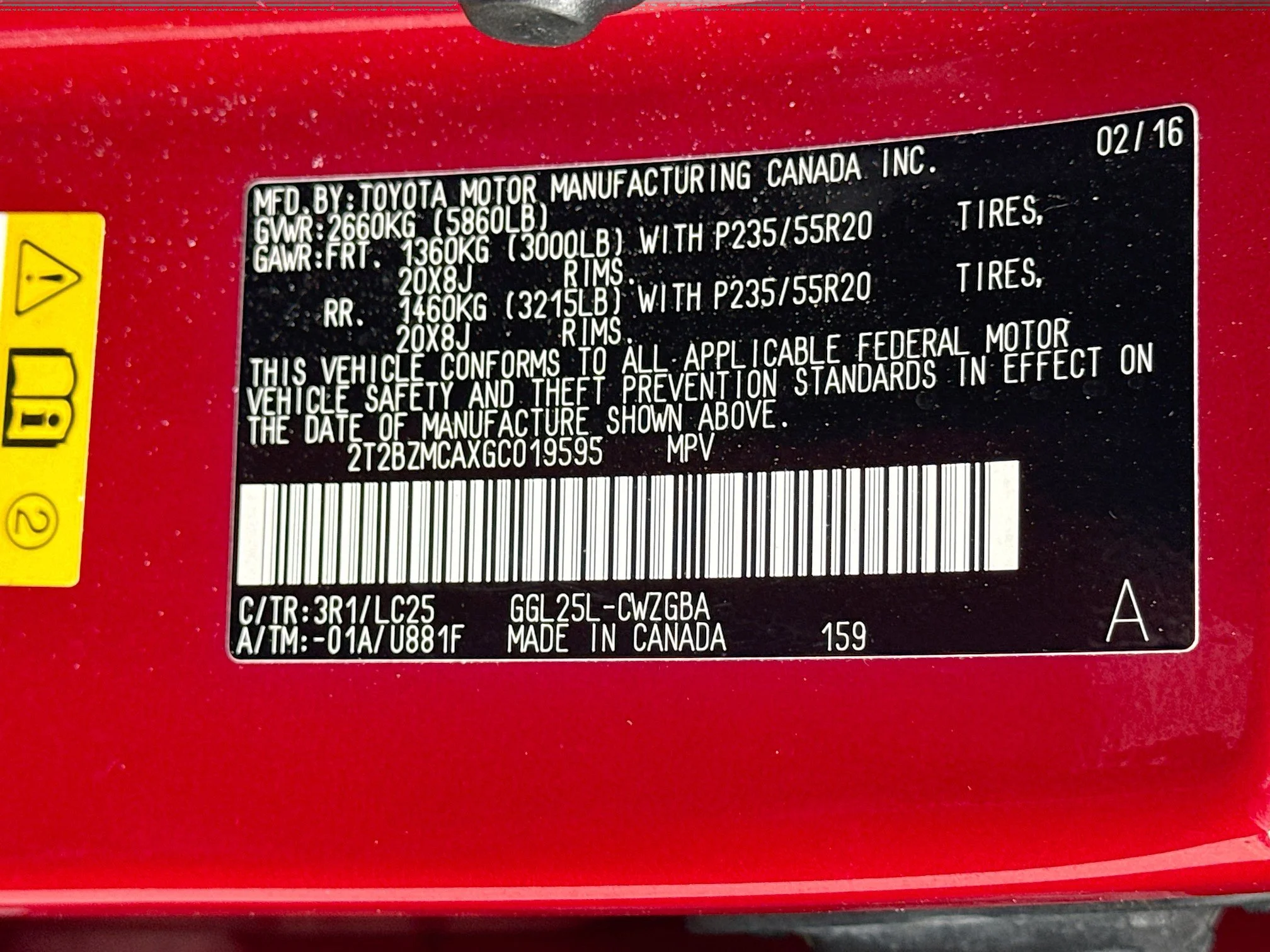 Used 2016 Matador Red Mica Lexus F Sport image 44