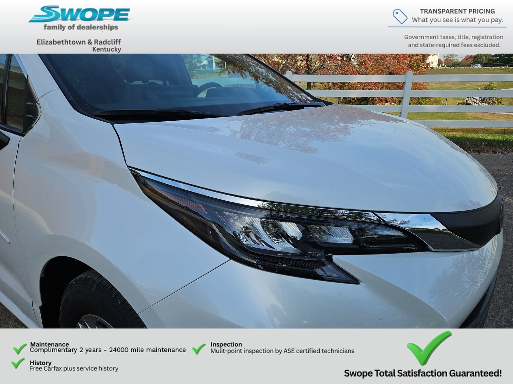 Used 2026 Wind Chill Pearl Toyota XLE image 9