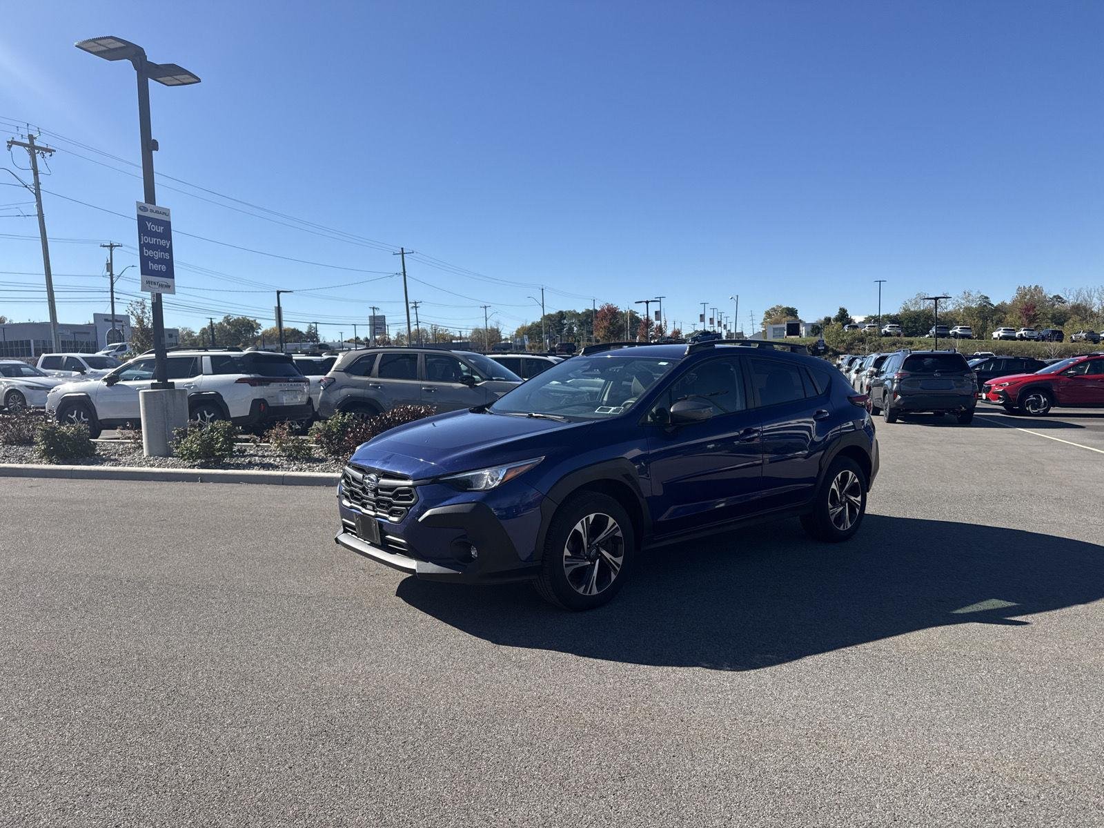 Used 2024 Sapphire Blue Pearl Subaru Premium image 5