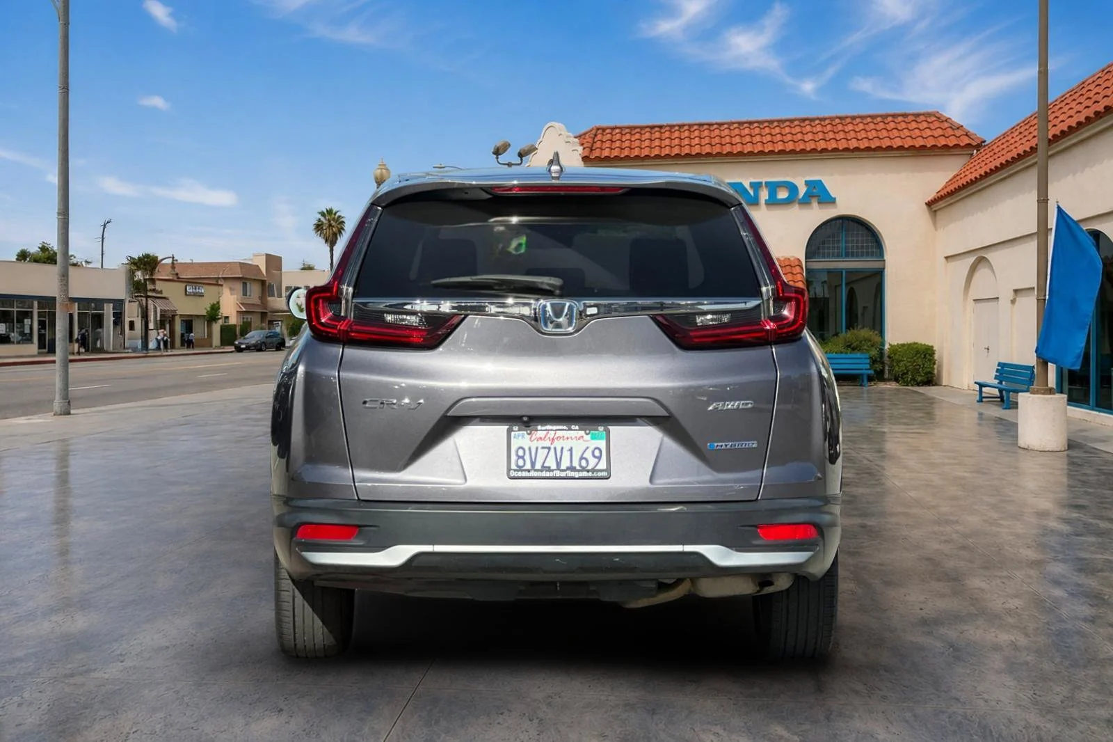 Certified Used 2021 Modern Steel Metallic Honda EX image 5