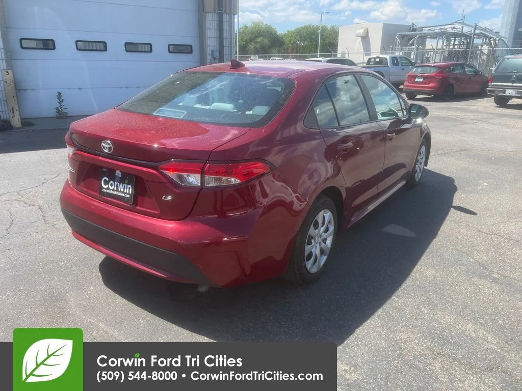 Used 2022 Ruby Flare Pearl Toyota LE image 8