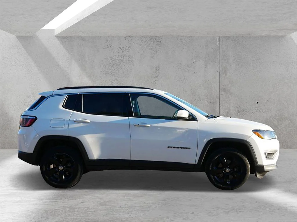 Certified 2018 Jeep Compass Latitude with VIN 3C4NJDBB0JT326037 for sale in White Bear Lake, Minnesota