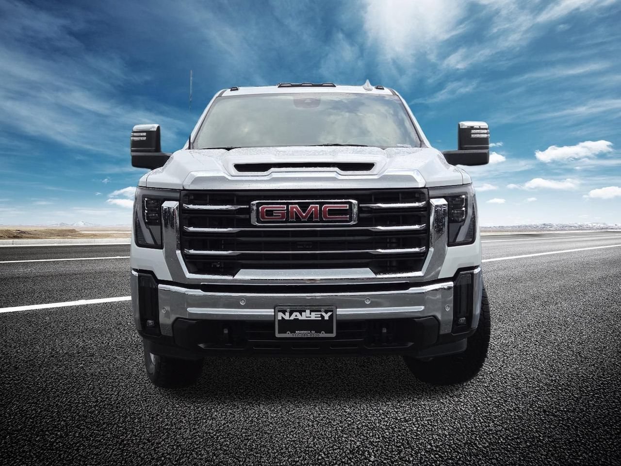New 2026 Glacier White Tricoat GMC SLT image 17