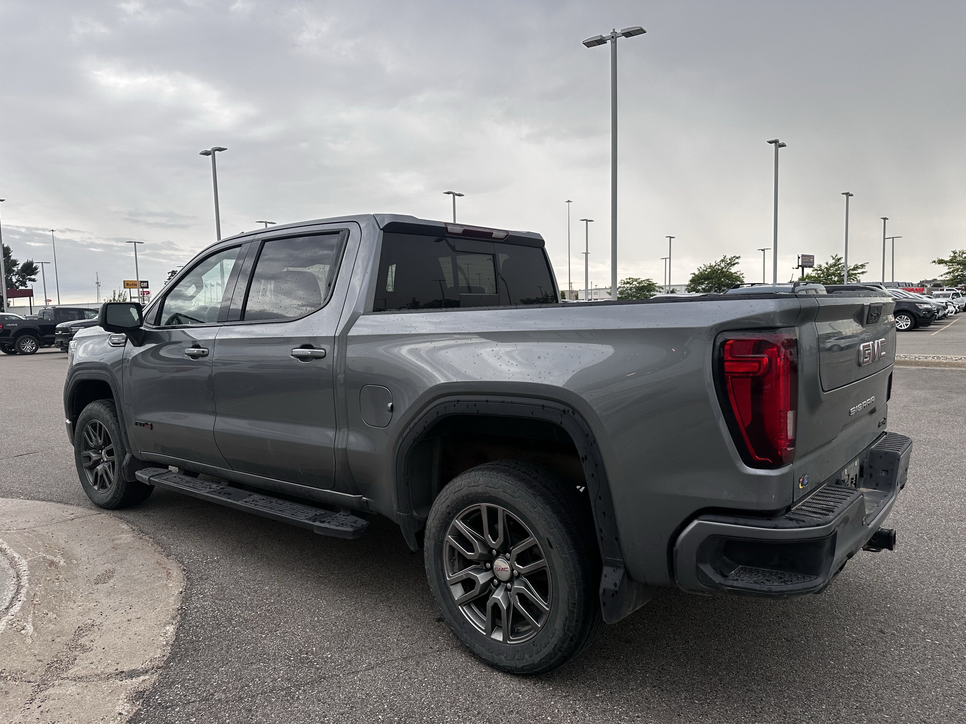 Used 2020 Satin Steel Metallic GMC AT4 image 3