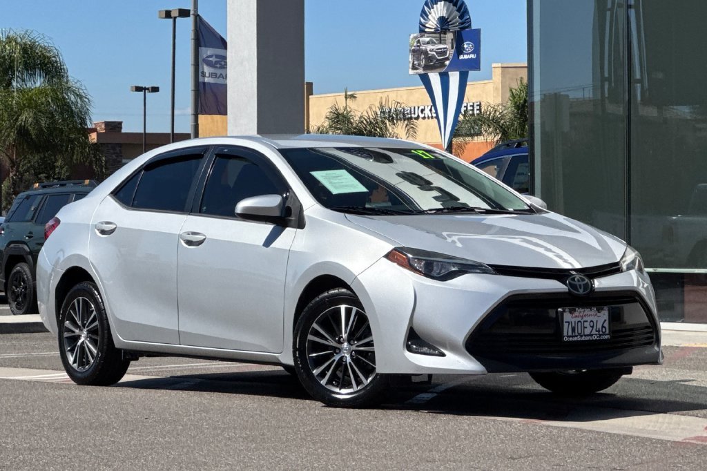 Used 2017 Toyota Corolla LE with VIN 5YFBURHEXHP620177 for sale in Fullerton, CA