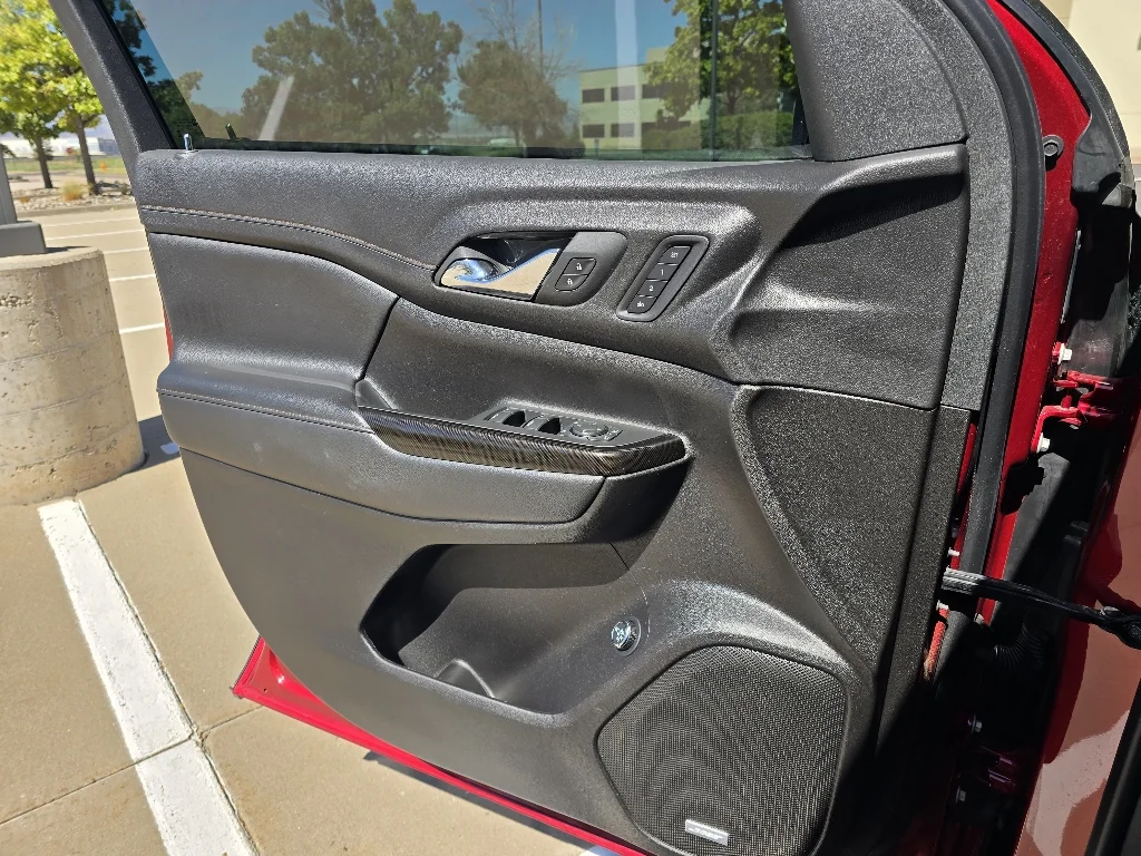 Used 2023 Volcanic Red Tintcoat GMC AT4 image 16