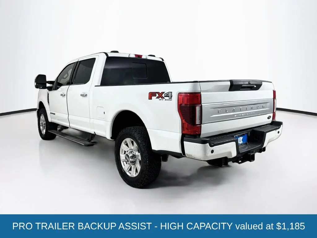 Used 2021 White Metallic Ford Platinum image 6