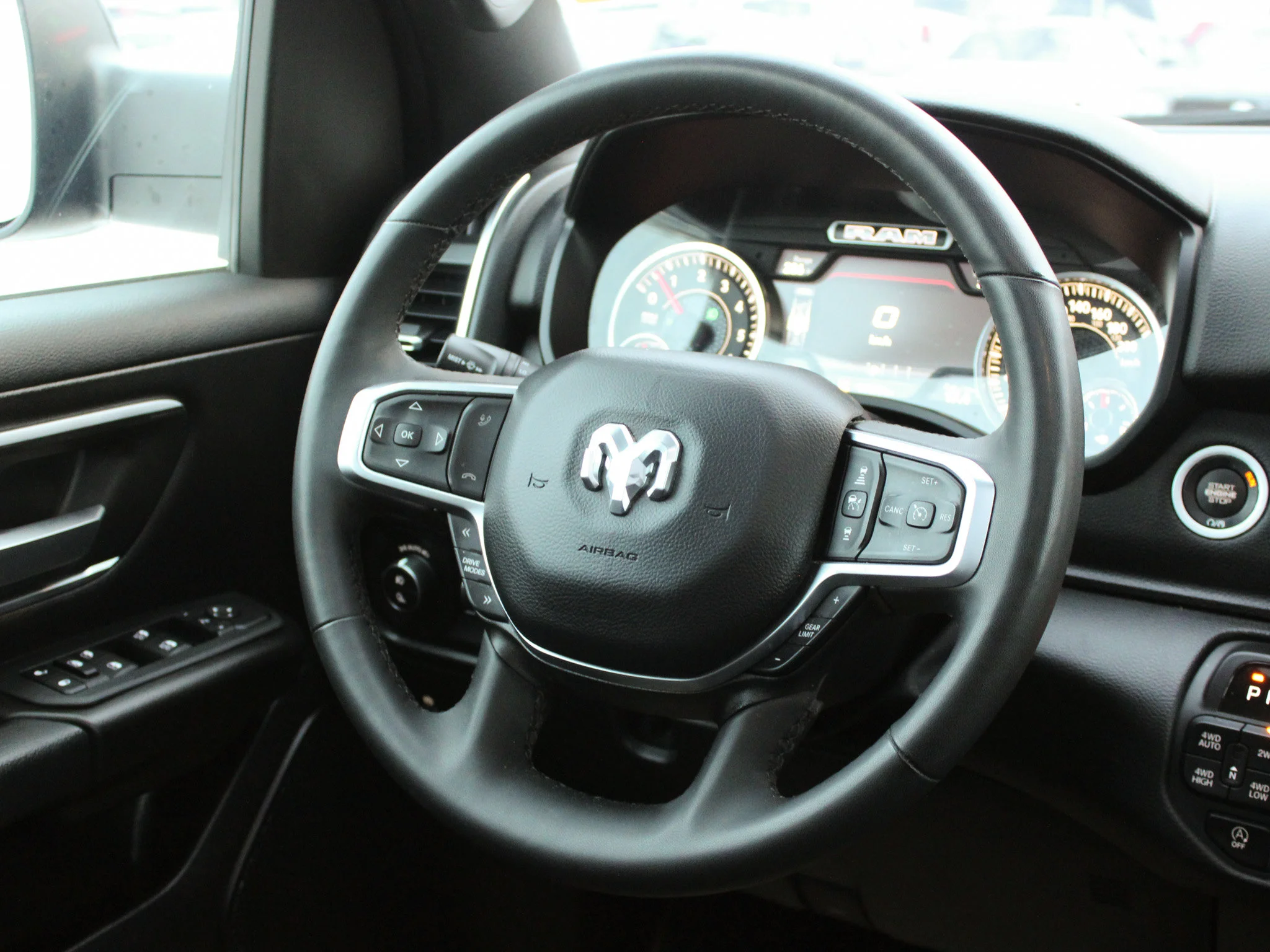 Certified Used 2025 Black RAM Big Horn * Alpine | Panoramic Sunroof | Heated Seats | Wireless Charger | Apple CarPlay image 6