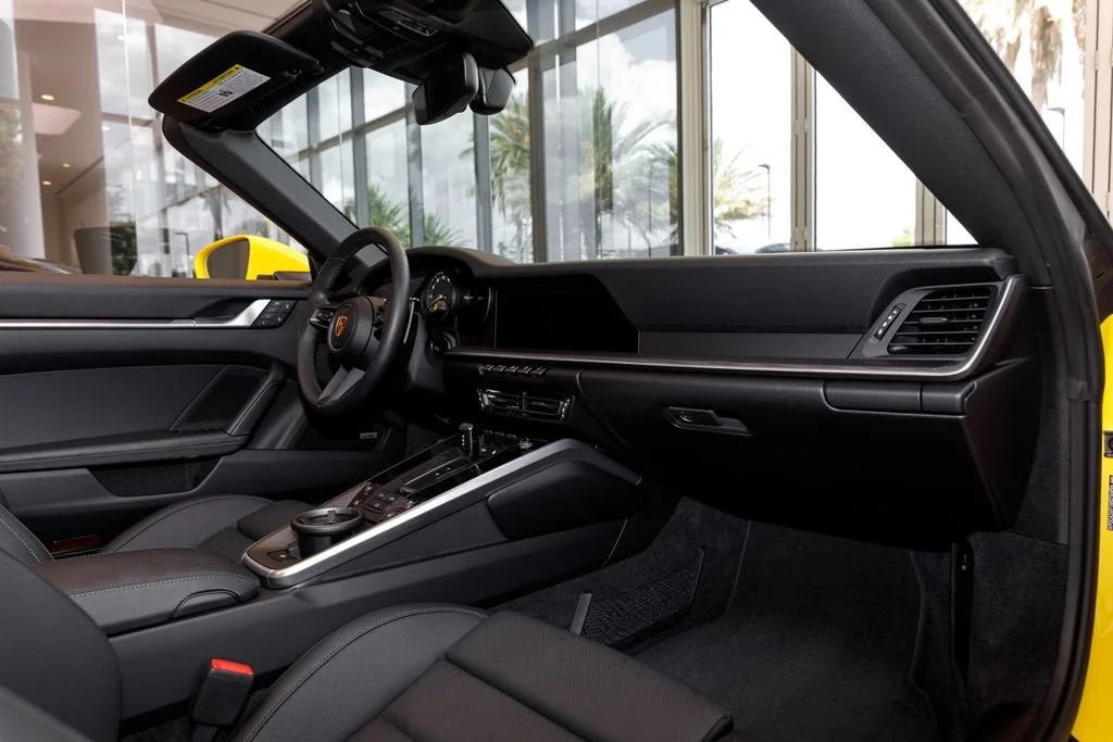 Used 2022 Racing Yellow Porsche Carrera image 14