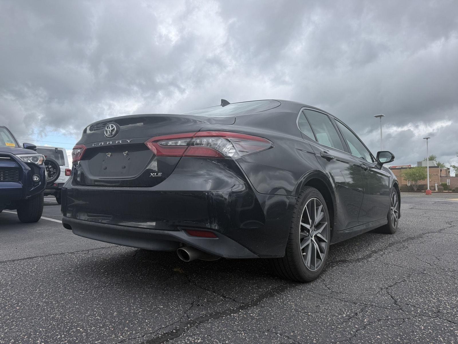 Used 2023 Midnight Black Metallic Toyota XLE image 7