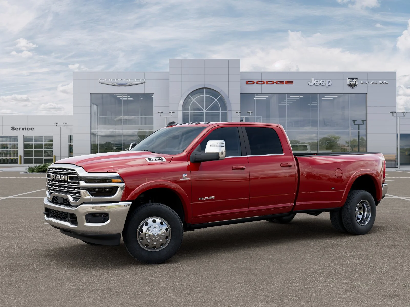 New 2026 Flame Red Clear-Coat Exterior Paint RAM Limited image 11