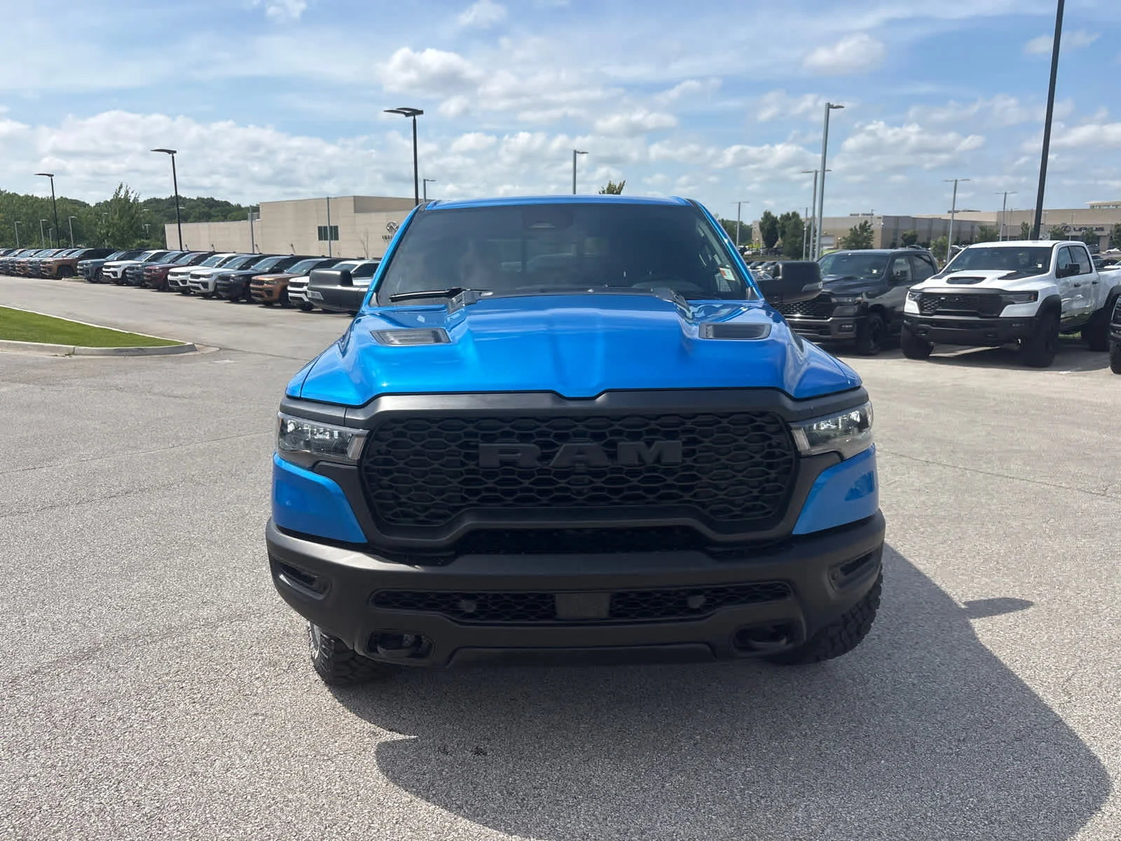 New 2026 Hydro Blue Pearl-Coat Exterior Paint RAM Rebel image 3