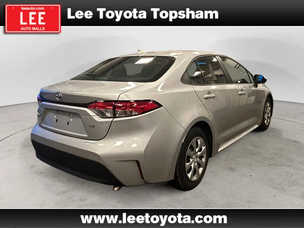 Used 2024 Classic Silver Metallic Toyota LE image 5