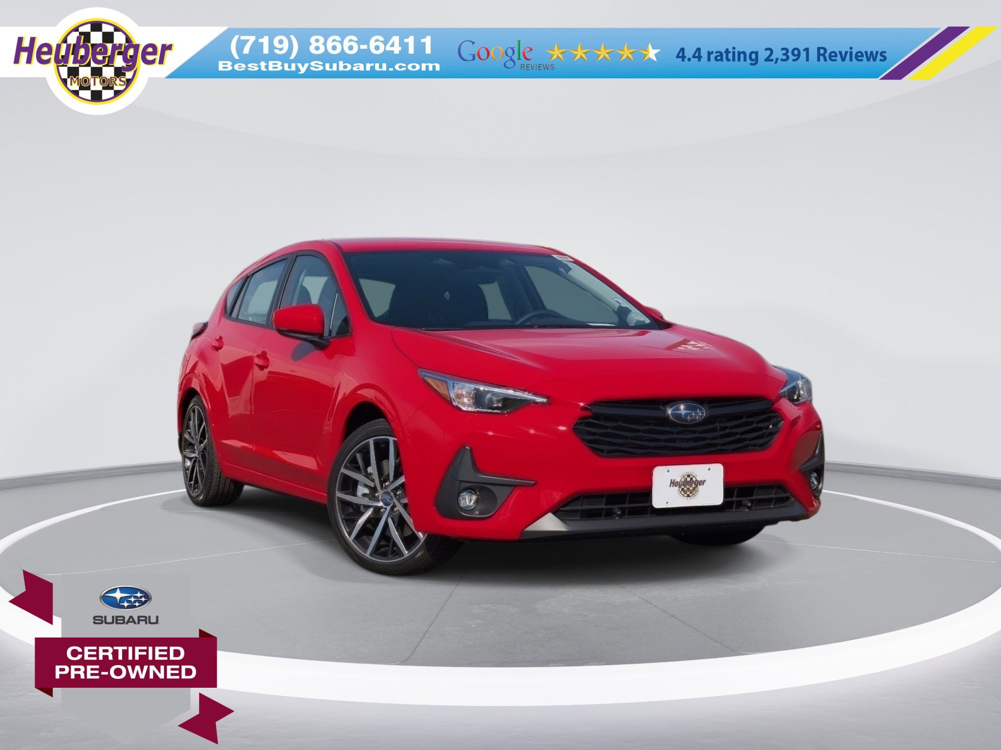 Certified Used 2026 Pure Red Subaru Sport image 1