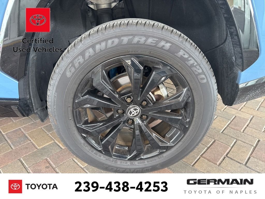 Used 2024 Blue Toyota XSE image 12