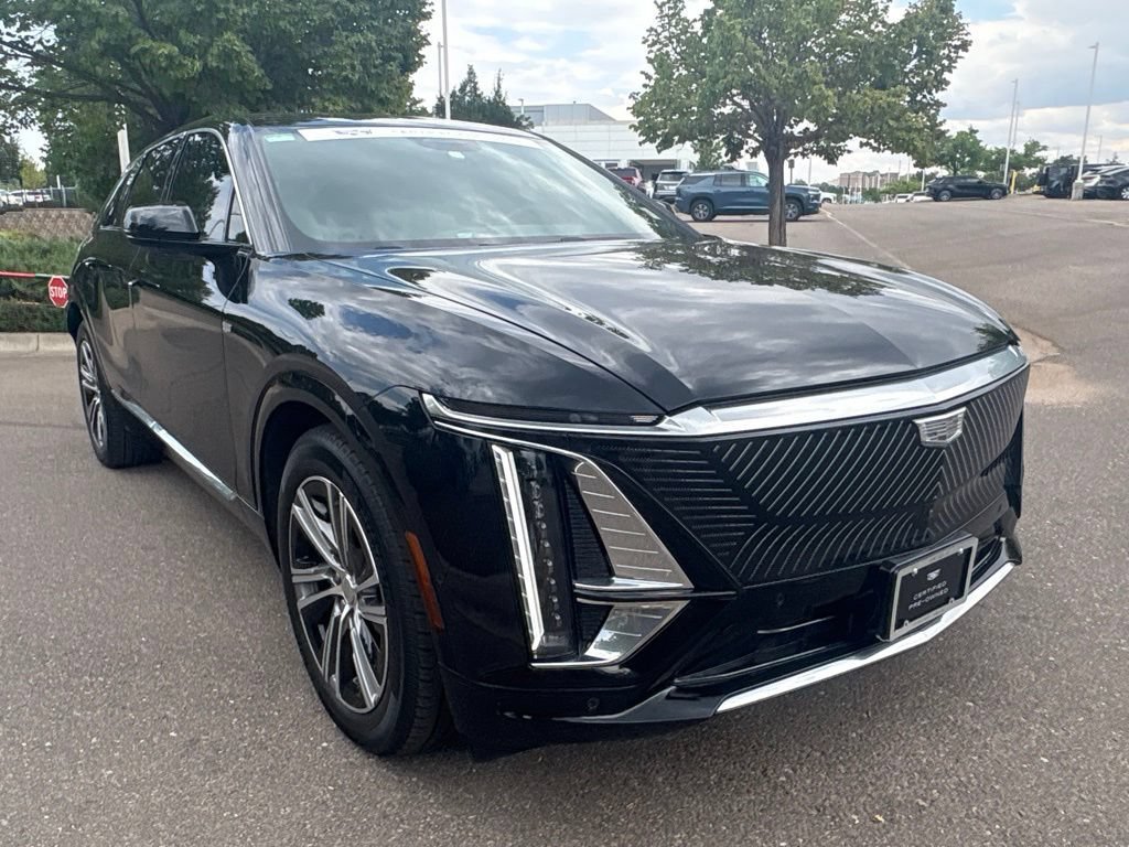 Used 2024 Stellar Black Metallic Cadillac Luxury 1 image 7