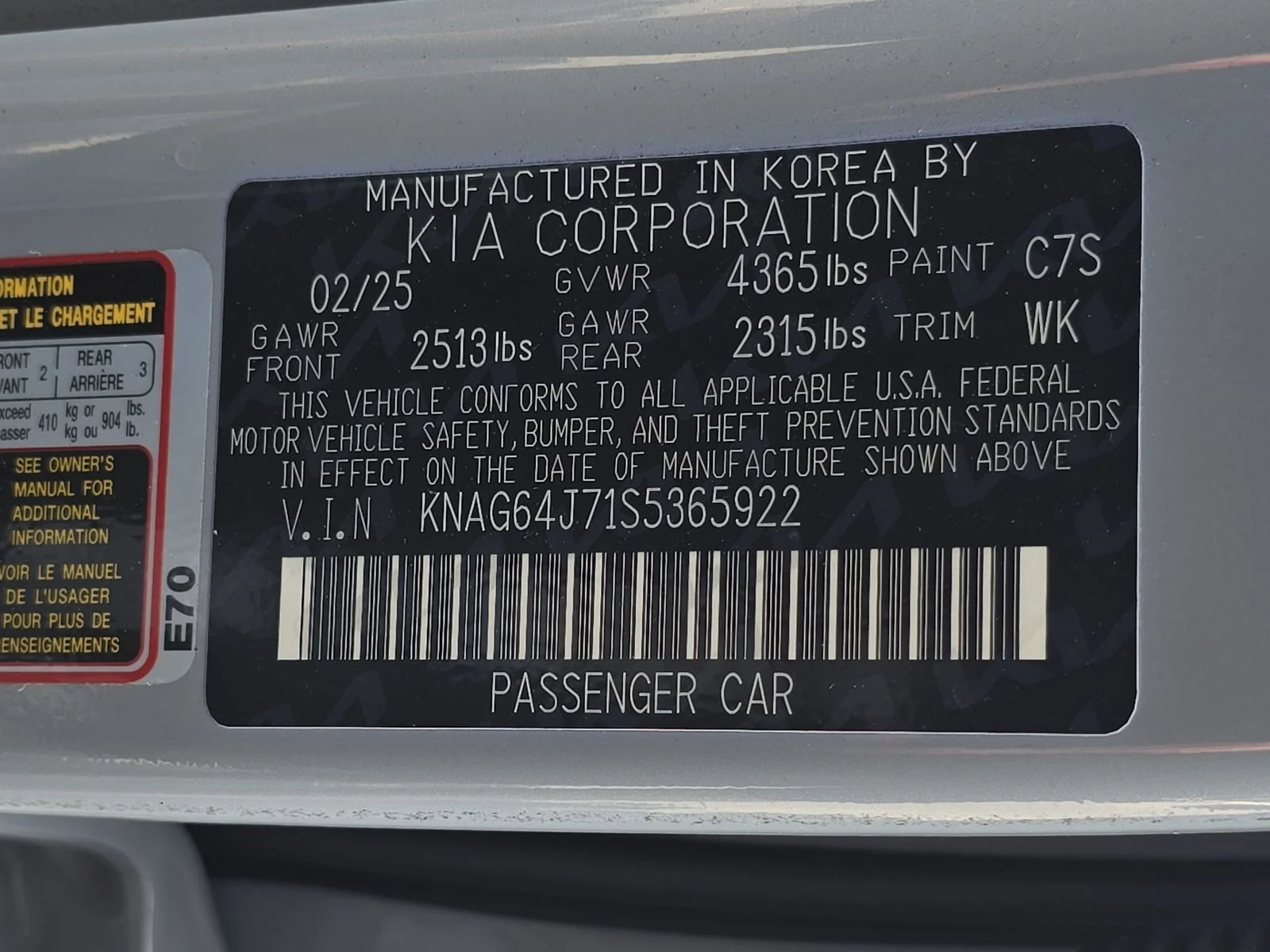 Used 2025 Gray Kia GT-Line image 30