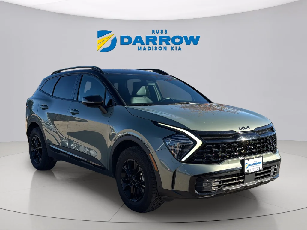 Used 2025 Jungle Green/Ebony Black Roof Kia X-Pro Prestige image 7