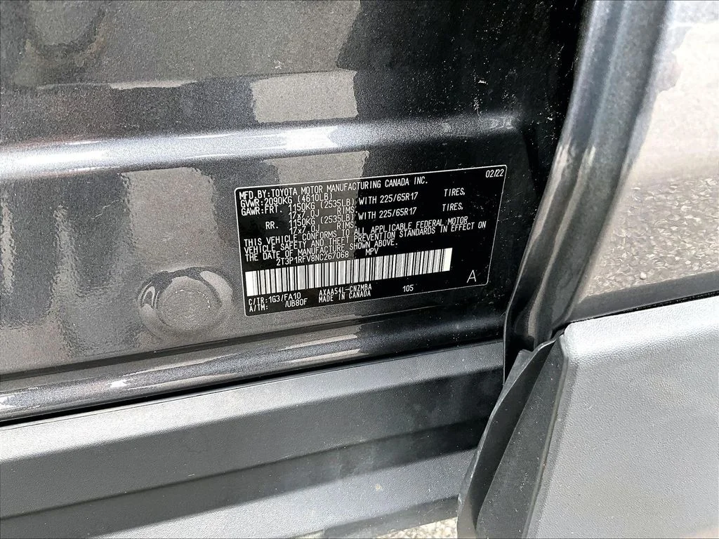 Certified Used 2022 Gray Toyota XLE image 35