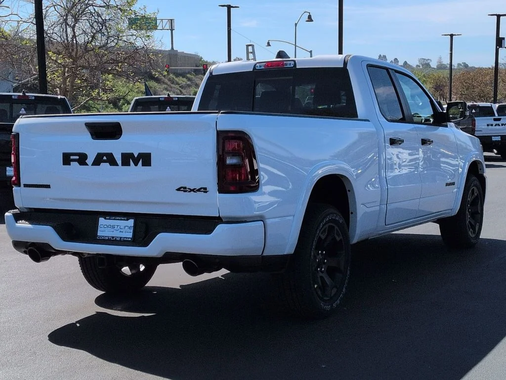 New 2026 Bright White Clear-Coat Exterior Paint RAM Big Horn/Lone Star image 5